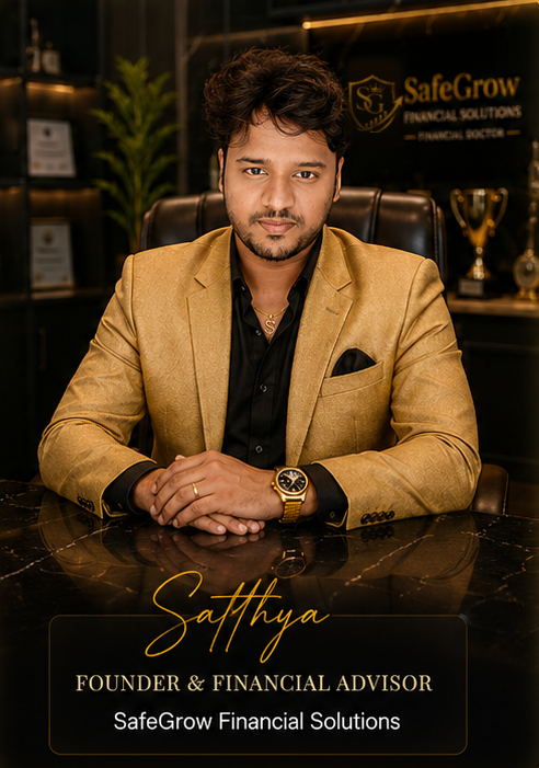 Satthya, Founder and Financial Advisor of SafeGrow Financial Solutions